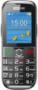 Черный телефон для пожилых людей MAXCOM MM720 BB
