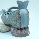 CSILLOGÓ PAPUCS BALERINACIPŐ KISLÁNYNAK KÉK 29-ES Anyag ökobőr