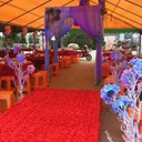140*190 cm Rose Flower Wedding Floor Dywan Czerwony