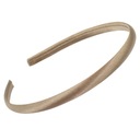 УЗКАЯ классическая АТЛАСНАЯ повязка для волос