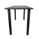 Игровой кухонный стол, черный, 140x80см