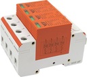 Разрядник для защиты от перенапряжения переменного тока 4П 7кА T1+T2 B+C PROTECTOR