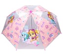 PAW PATROL Skye прозрачный детский зонт