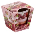 VONNÁ SVIEČKA V SKLE FRUITS MUFFINS - CHERRY AND STRAWBERRY 115g