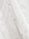 RESERVED bluzka ozdobne detale regular damska S Kolor biały