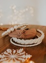 Повязка на голову, крупный жемчуг, жемчуг, тиара для волос, элегантная, жемчужная, декоративная свадебная повязка