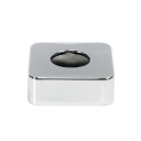 РОЗЕТКА FI 32 ММ ХРОМ КВАДРАТ ПЛОСКИЙ 70X70/25