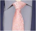 Жаккардовый мужской галстук + нагрудная трубка GREG k143