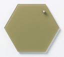 OLIWKOWA heksagonalna TABLICA MAGNETYCZNA 21x24