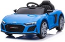 SAMOCHÓD NA AKUMULATOR LICENCJA AUDI R8 SPYDER NIEBIESKI EAN (GTIN) 5902431052816