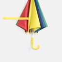 Маленький красочный радужный зонтик для ребенка с подвеской Lollipop Tops.