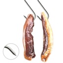 Большие крючки для копчения рыбы, мяса, мяса, крючки нержавеющая сталь 15см, 20шт.