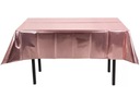 Скатерть из фольги РОЗОВОЕ ЗОЛОТО РОЗОВОЕ ЗОЛОТО 137X274см