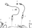 VOLVO S60 V60 XC60 II лямбда-зонд передний 2.0T OE 3