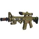 ZABAWKA BROŃ KARABIN MASZYNOWY DŹWIĘK ŚWIATŁA