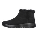 Topánky Skechers On The Go Joy Bundle Up 15501-BBK KOŽENÁ TEPLÁ KOŽUŠINA Kolekcia Bundle Up