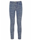 Nohavice GUESS skinny dámske bavlnené džínsy W32 Dominujúci vzor geometrický