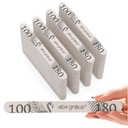 Пилочка для ногтей 100/180 Straight Slim Aba Group Набор из 100 шт.