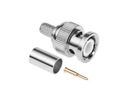 РАЗЪЕМ BNC RG6-U, ОБЖИМНЫЙ