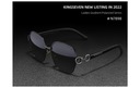Okulary Kingseven N7898 czarny / srebrny Typ ochrony filtr UV-400 kat. 3