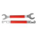 2PCS FAN CLUTCH WRENCH СЕТ АВТО REPAIR SPANNERS МЕТАЛ REMOVES AND INSTALLS  (18401588355) фото min 7