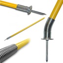 KOŃCÓWKA DO TYCZKI LASKI SPRZĘŻYNĄ WBIJANA ADAPTER