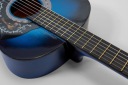 Классическая гитара 3/4 7/8 Vintage Blue от 12 лет для детей и взрослых
