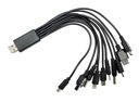 Универсальный USB-кабель для зарядки GSM, 10 типов