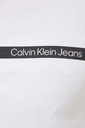 T-shirt logo Calvin Klein Jeans S Kolor biały