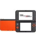 НОВАЯ КОНСОЛЬ NINTENDO 3DS XL ОРАНЖЕВЫЙ И ЧЕРНЫЙ + ЧЕХОЛ С ПИКАЧУ + СТИЛУС + ЗАРЯДКА