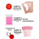 eye patches eyelash extension under eyelashes