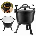 Эмалированный чугунный охотничий казан 4л KINGHOFF