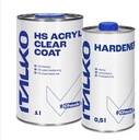 ПРОЗРАЧНЫЙ ЛАК HS ITALKO 1Л НАБОР. С ОТВЕРДИТЕЛЕМ