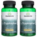 Sada 2x Swanson L-Tryptofan 500 mg Dobrý spánok Stres Depresia 60 kaps