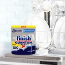 Umývacie kapsule pre umývačku riadu Lemon All-In-1 Quantum FINISH 100 ks Druh Tablety do umývačky riadu