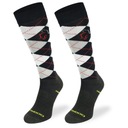 Skarpety w romby do jazdy konno na lato mikrofibra