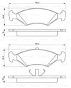 DISCOS ZAPATAS PARTE DELANTERA BOSCH FORD FIESTA 3 