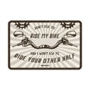 ДОСКА OXFORD RIDE MY BIKE WORKSHOP GADGET 20x30см OX372