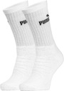 Ponožky Puma dlhé 3-pack biele veľ. 43/46 Značka Puma