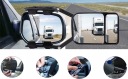 MIRROR AUTOMOTIVE 2 В 1 KIT 2SZ REGULATED 360° BIG I SMALL 2PCS  photo 10