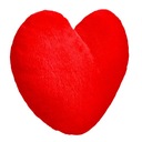Подушка-сердечко плюшевая декоративная в форме сердца подарок на День святого Валентина