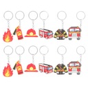 брелок для ключей с декором «Пожарная Британия» брелоки для ключей на рюкзаке