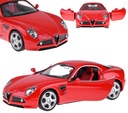 СПОРТИВНЫЙ АВТОМОБИЛЬ АВТОМОБИЛЬ ALFA ROMEO СВЕТОВОЙ ЗВУК МЕТАЛЛ МОДЕЛЬ 1:32