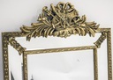 Стильное золотое дворцовое зеркало в стиле ретро в золотой раме