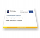 Tablica UNIJNA Druk UV Dofinansowanie Wzór Aktualny A3 Fundusze Europejskie