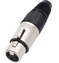 3-контактный разъем XLR для микрофона для штыревого кабеля