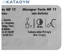 KATADYN MICROPUR FORTE ТАБЛЕТКИ ДЛЯ ДЕЗИНФЕКЦИИ ВОДЫ 50 ШТ.