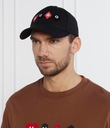 Hugo Boss czapka z daszkiem czarny rozmiar uniwersalny Płeć mężczyzna