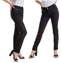 Dámske džínsové nohavice klasické športové S Model SLAVINA BLACK