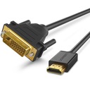 OUTLET UGREEN kabel HDMI DVI-D DVI-I 4K FullHD PC TV 1m Model HD106